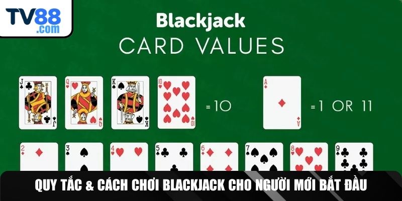 Luật đánh bài BlackJack cơ bản cho newbie