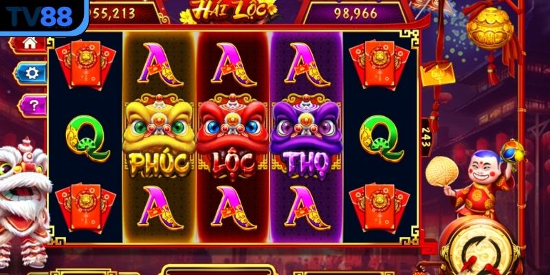 Lân Hái Lộc là game slot kinh điển ăn khách nhiều năm