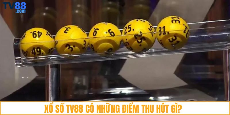 Xổ số TV88 có những điểm thu hút gì?